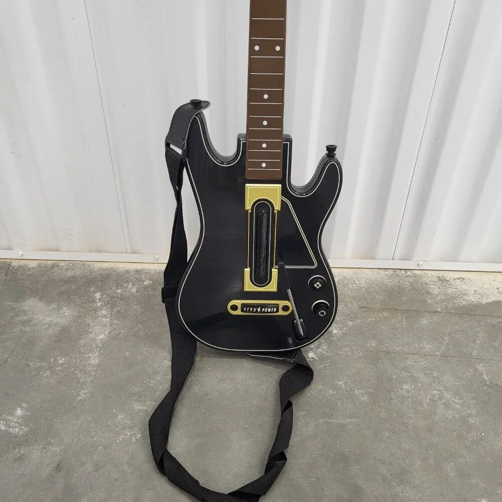 Activision Guitar Hero Power Wireless Controller Xbox 360 PS3 Guitar NO DONGLE